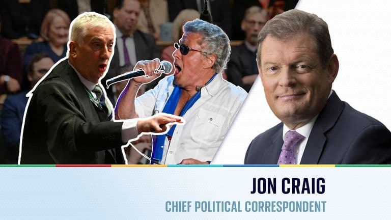 Roger Daltrey bounced by Mr Speaker over Commons misbehaviour