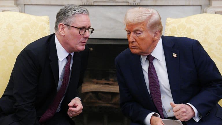 Starmer and Trump discuss