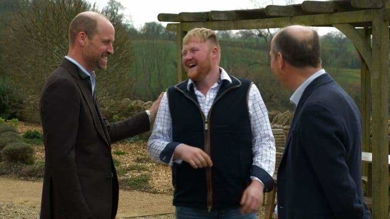 Prince William meets Clarkson