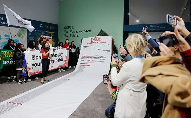 Geopolitics overshadow COP29 talks on climate cash, as Argentina walks away By Reuters