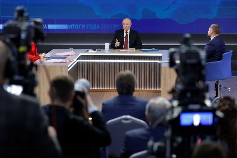 Putin’s marathon press conference: what he said on Ukraine, Trump, Biden and Syria