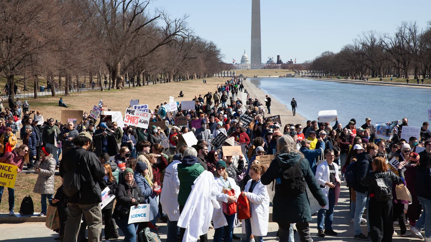 It’s ‘personal.’ What the Stand Up for Science rally meant for attendees