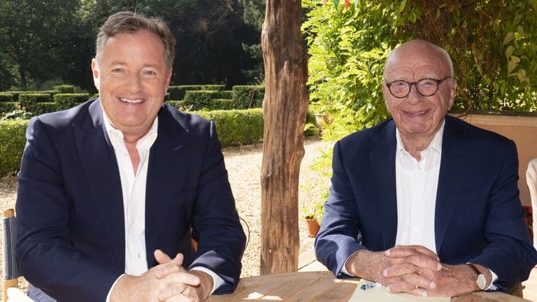 Piers Morgan to leave Rupert Murdoch