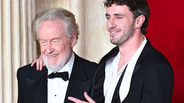 Paul Mescal says being the star of Gladiator II as it premieres in London is
