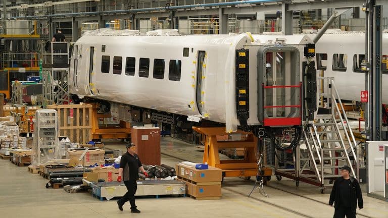 Hitachi: Hundreds of jobs secured at County Durham train factory after £500m deal