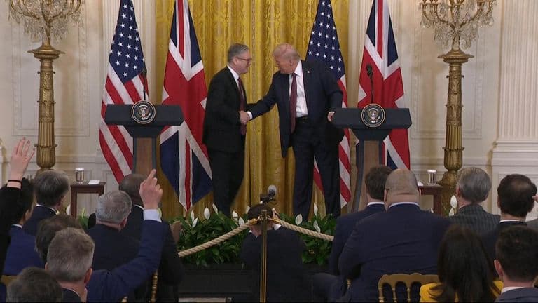 Donald Trump opens door to US-UK