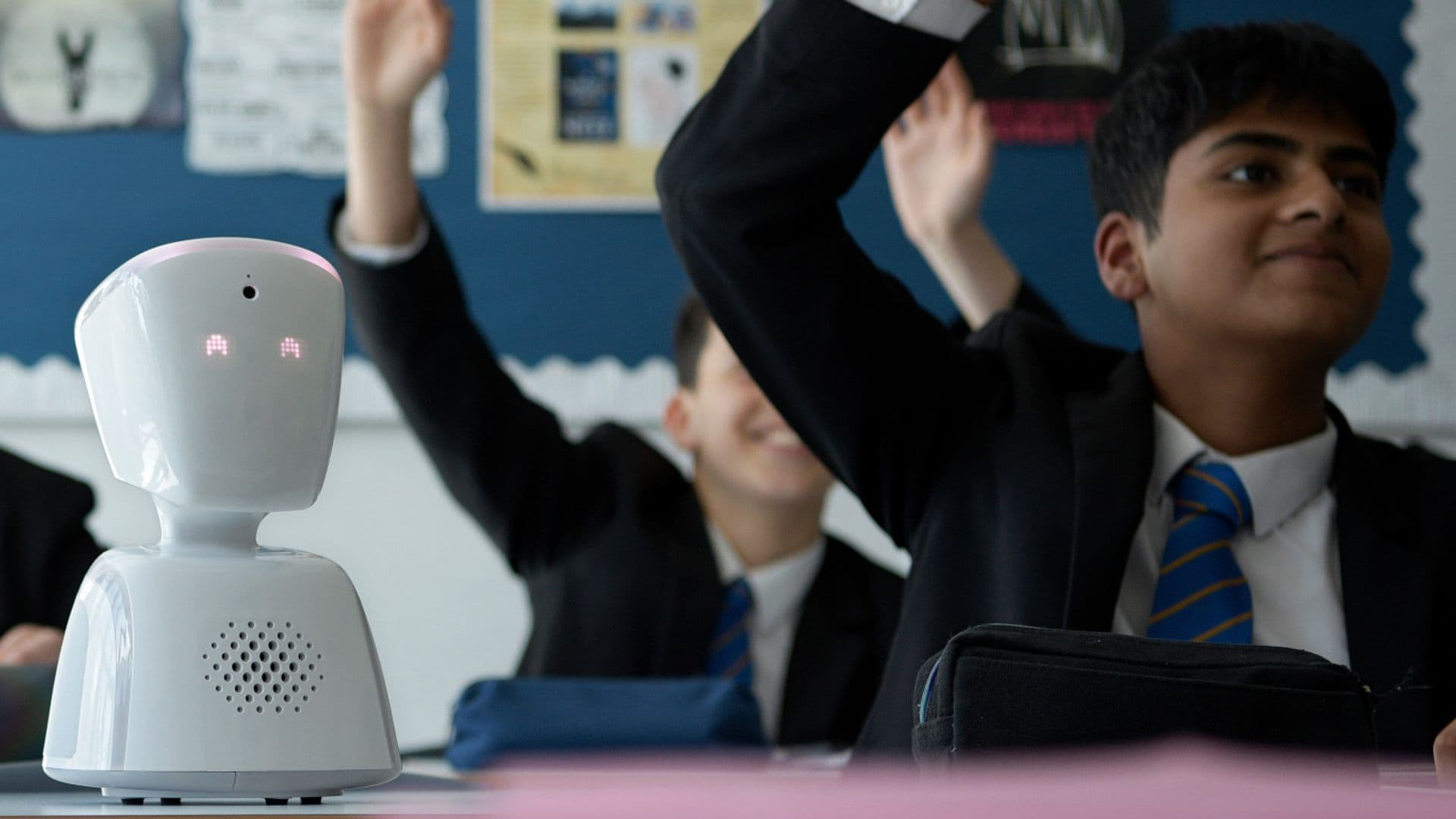 Robots could sit in seats of absent children in school, former children