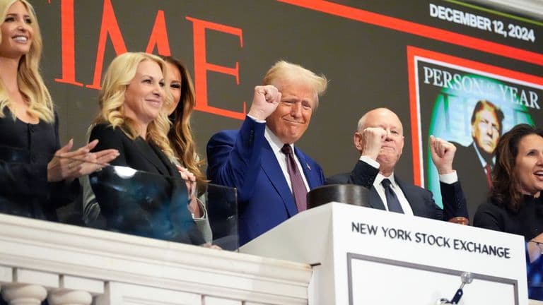 Stock markets tumble as Trump tariffs loom