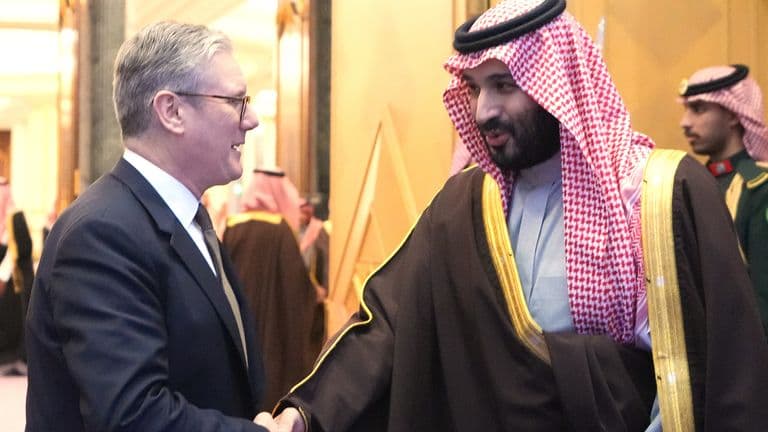 Sir Keir Starmer puts UK economy first as he defies critics of Saudi Arabia trip