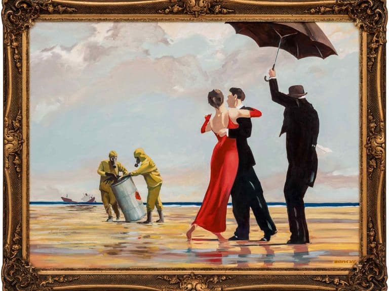Blink-182 star to auction rare Banksy worth millions