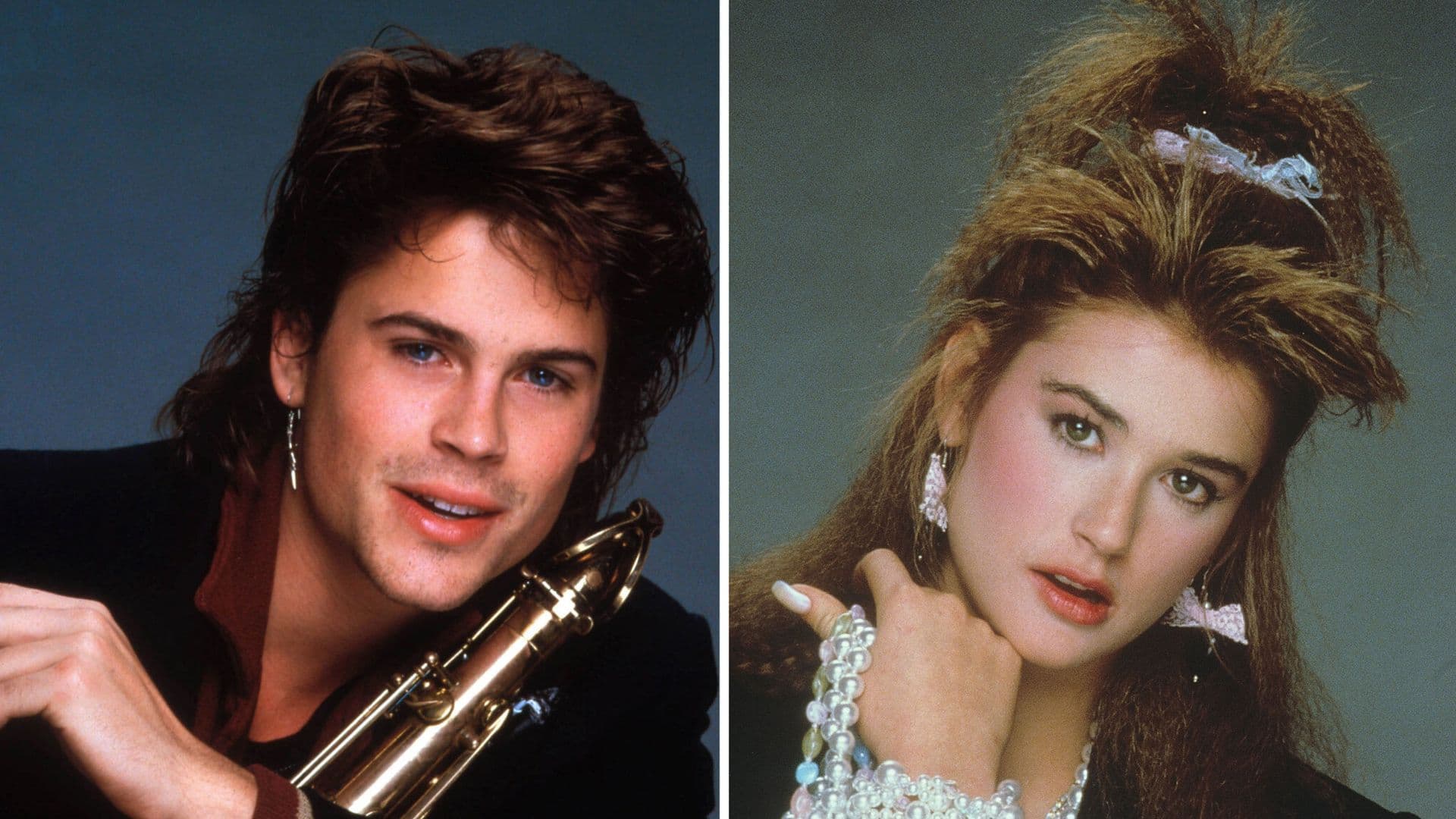 Demi Moore and Rob Lowe