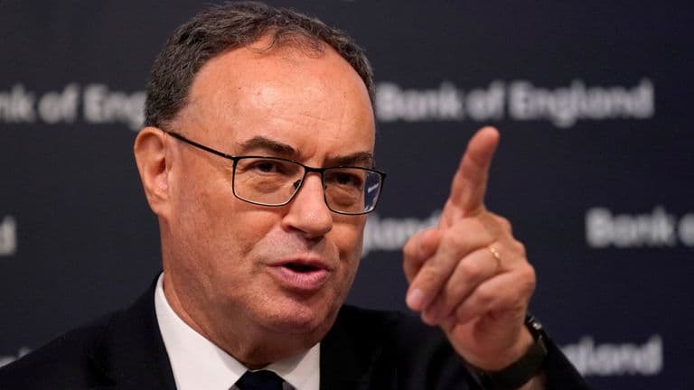 Bank of England governor frets over impact of budget and Trump