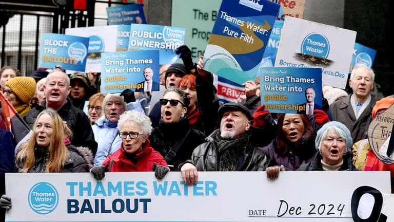 Thames Water avoids being taken into government ownership in coming days after unsuccessful court challenge