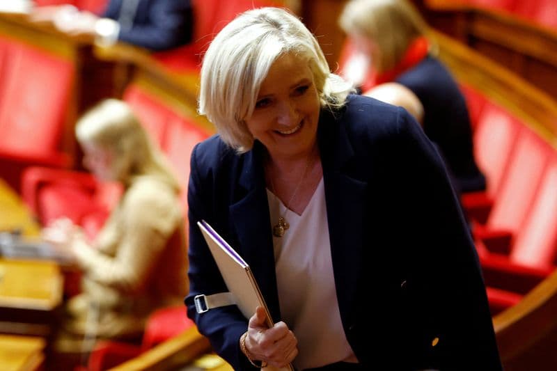 France’s Le Pen threatens to topple government on cost-of-living concerns By Reuters