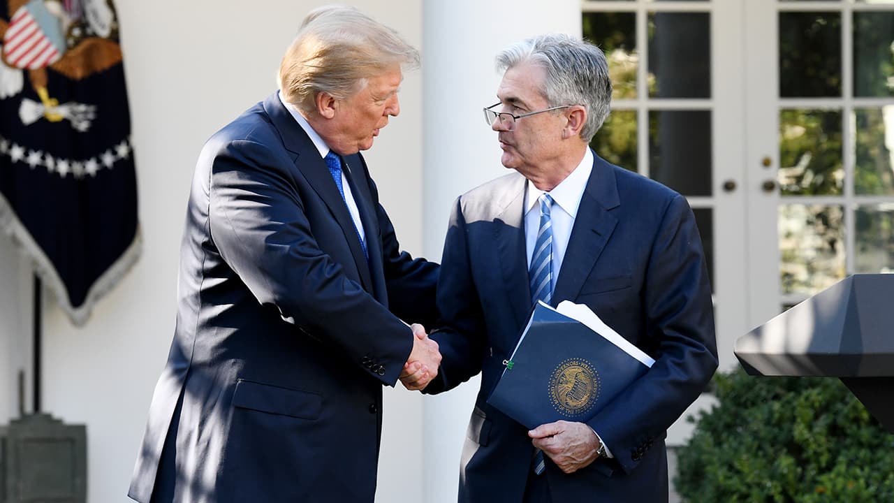 Fed Chair Powell meets with Trump at the White House
