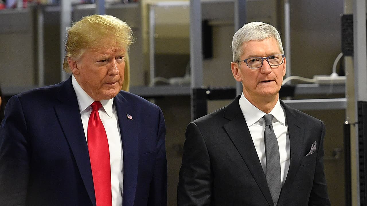 Trump threatens 25% tariff on iPhones, 50% tariff on EU goods amid trade tensions