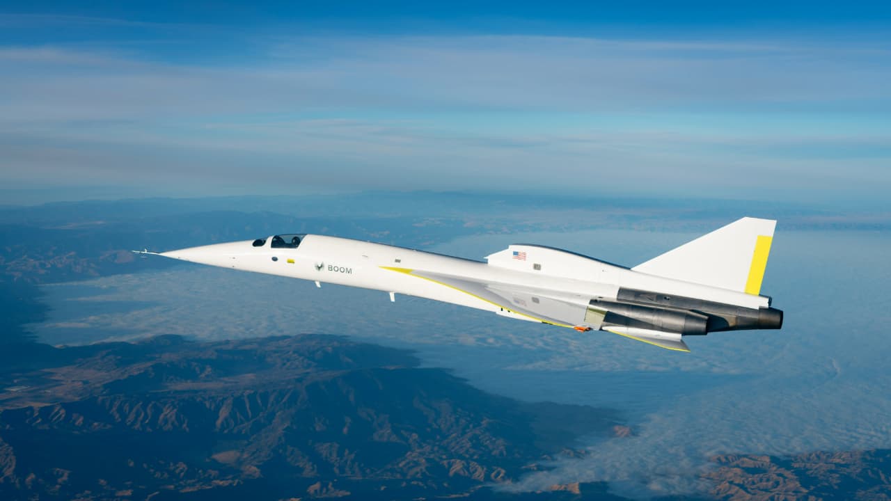 US  is 'ahead' of China in supersonic jet aircraft, says Boom Supersonic CEO