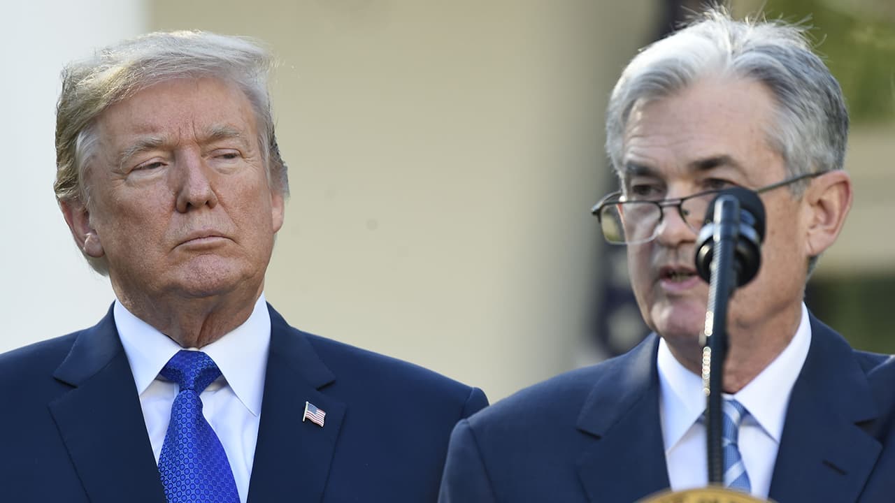 Trump slams Jerome Powell as 'Mr. Too Late,' calls Fed chairman a 'major loser'
