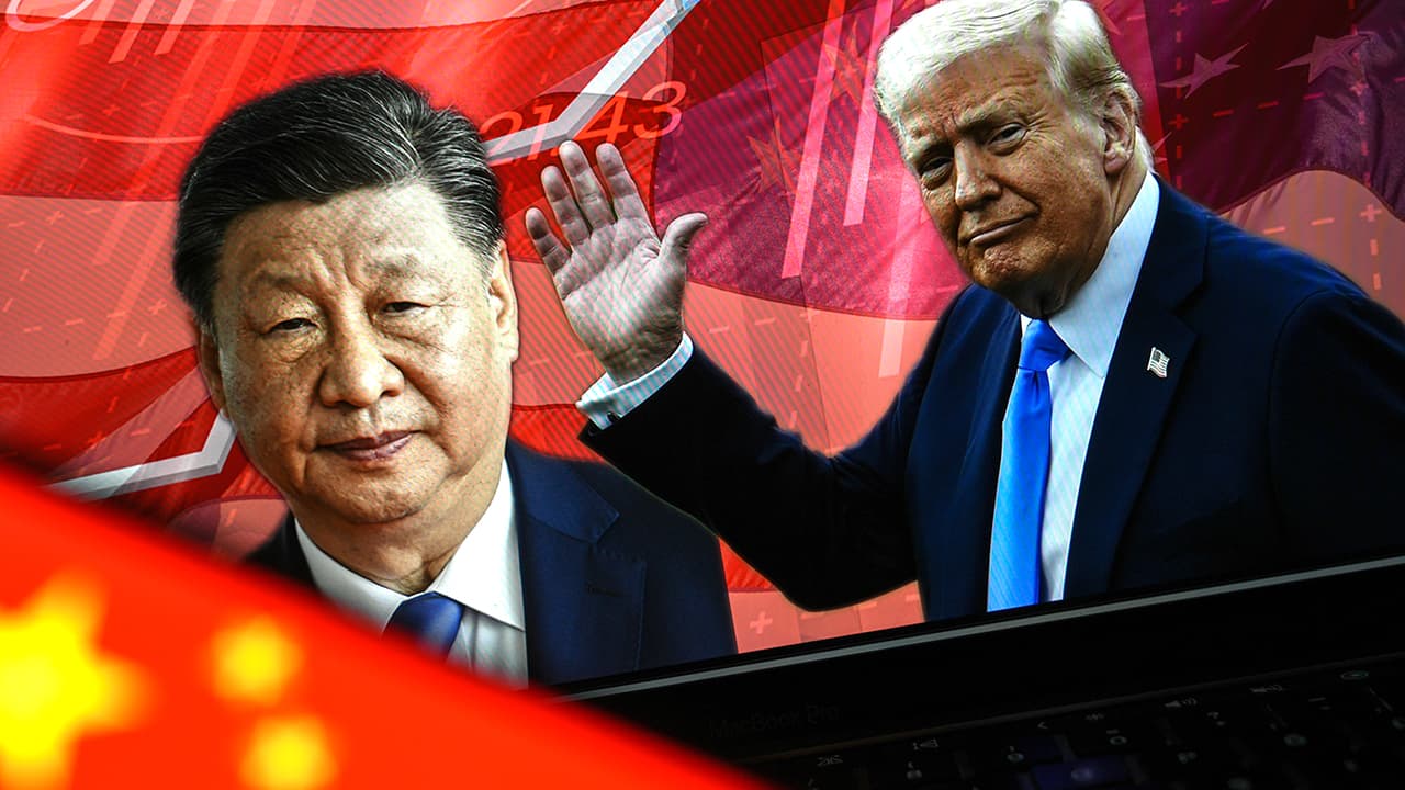 Trump says 'don't worry about China' after Beijing responds to 100% tariff threat