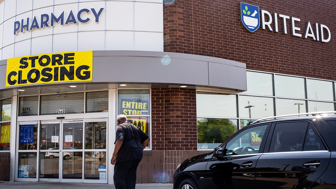 Rite Aid closes down all remaining stores after bankruptcy