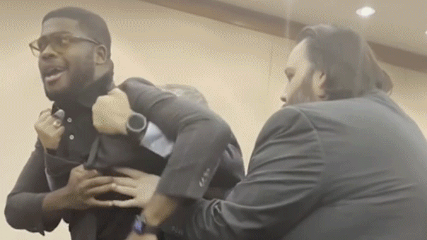 Texas congressional candidate dragged out, arrested after explosive redistricting hearing: 'It is a shame!'