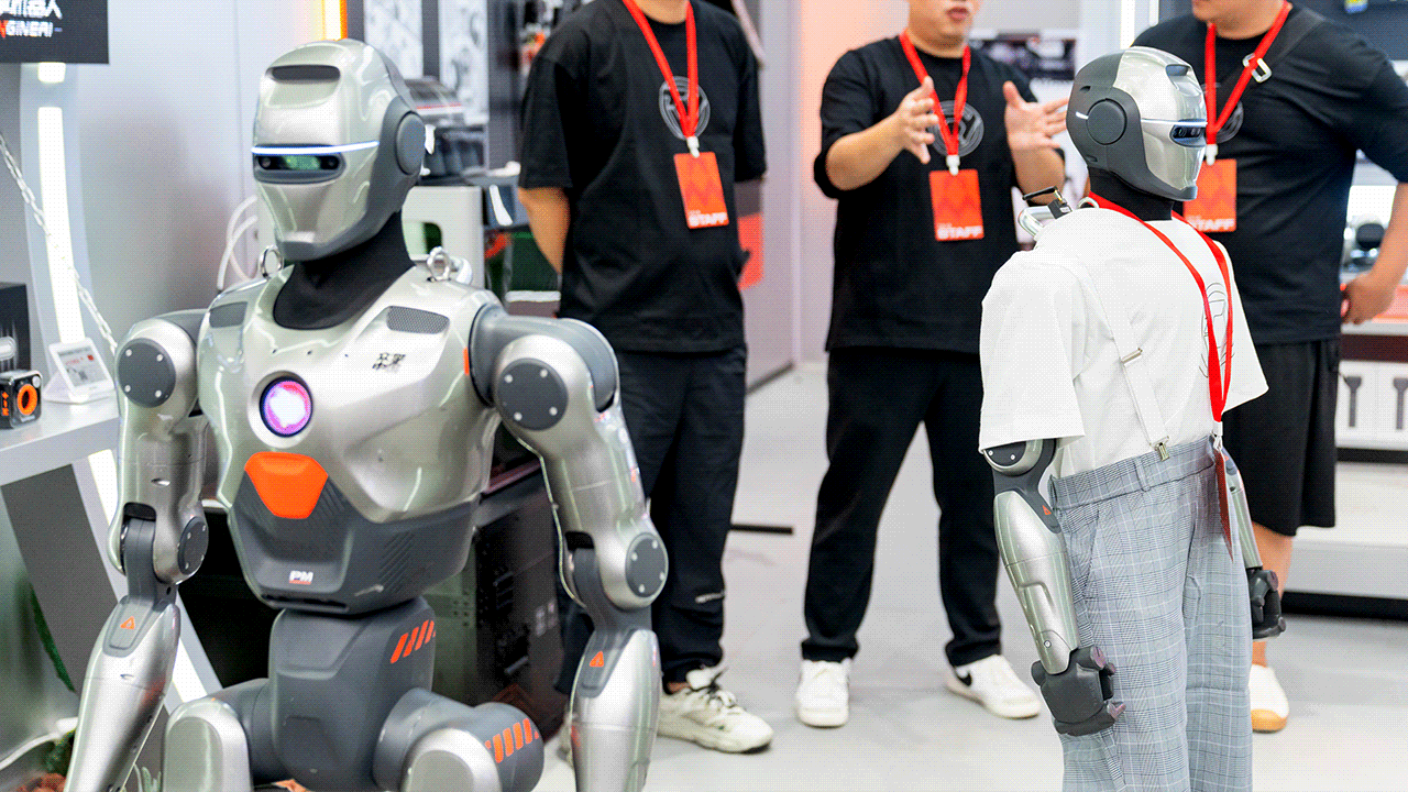 Humanoid robot videos show machines lashing out