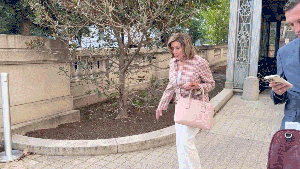 WATCH: Pelosi dodges questions on husband's new hit-and-run charge