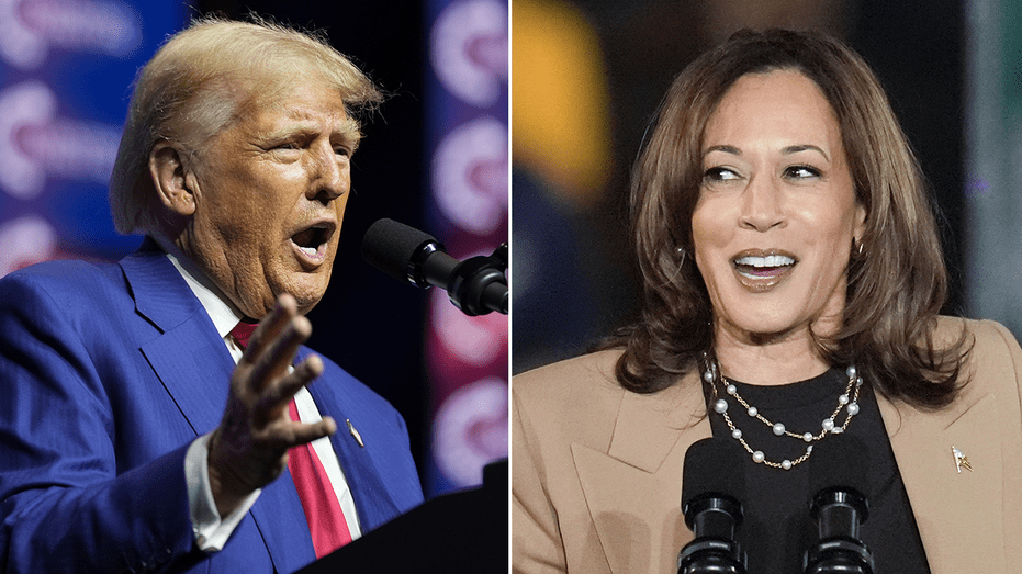 Trump, Harris dead even in national poll, with just 1 in 4 saying country headed in right direction