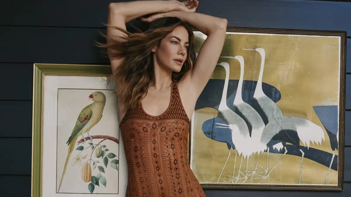 ‘White Lotus’ actress Michelle Monaghan’s journey from Iowa hog wrestling to Hollywood star