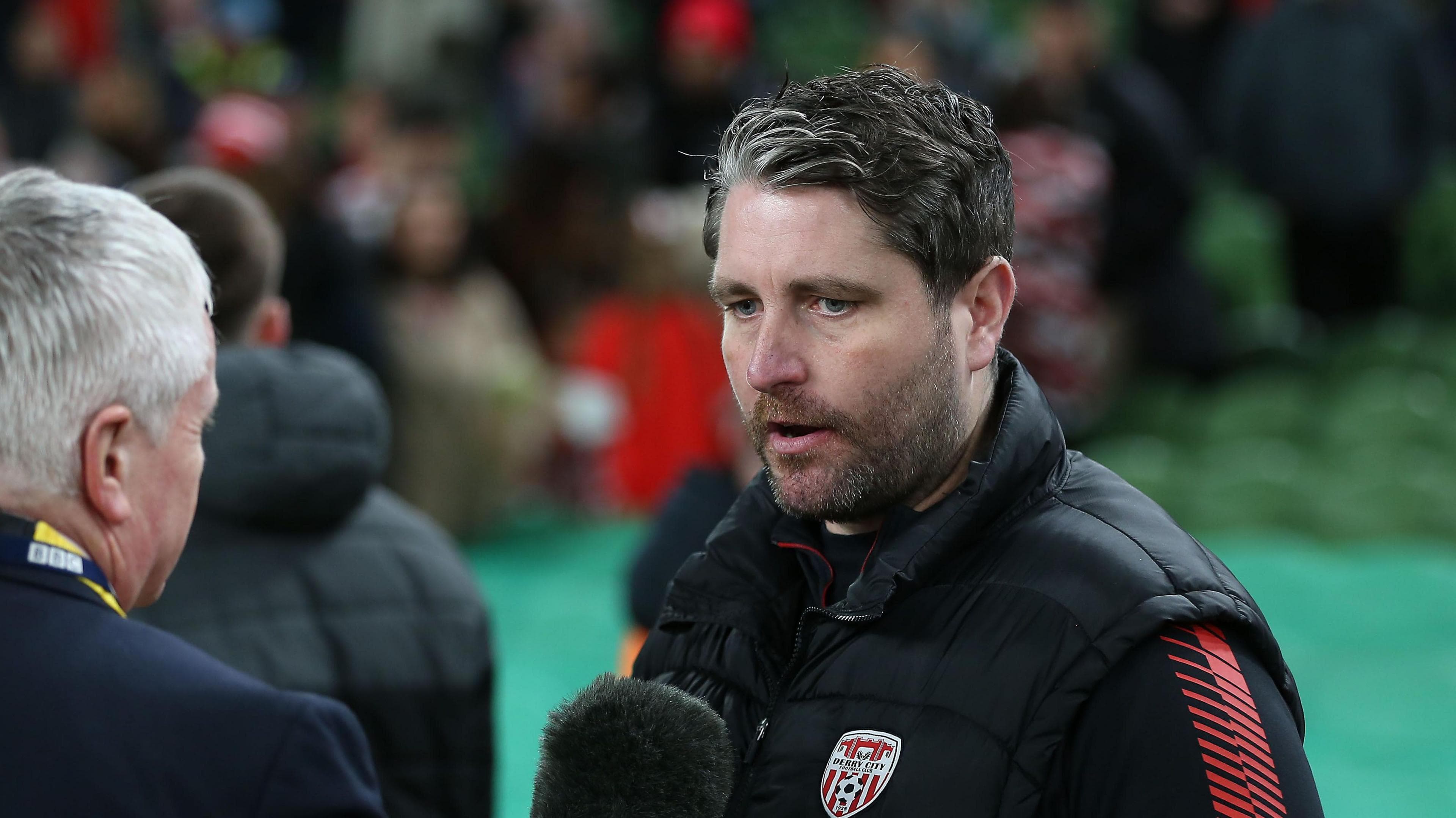 Derry City: Ruaidhri Higgins leaves Candystripes by mutual consent