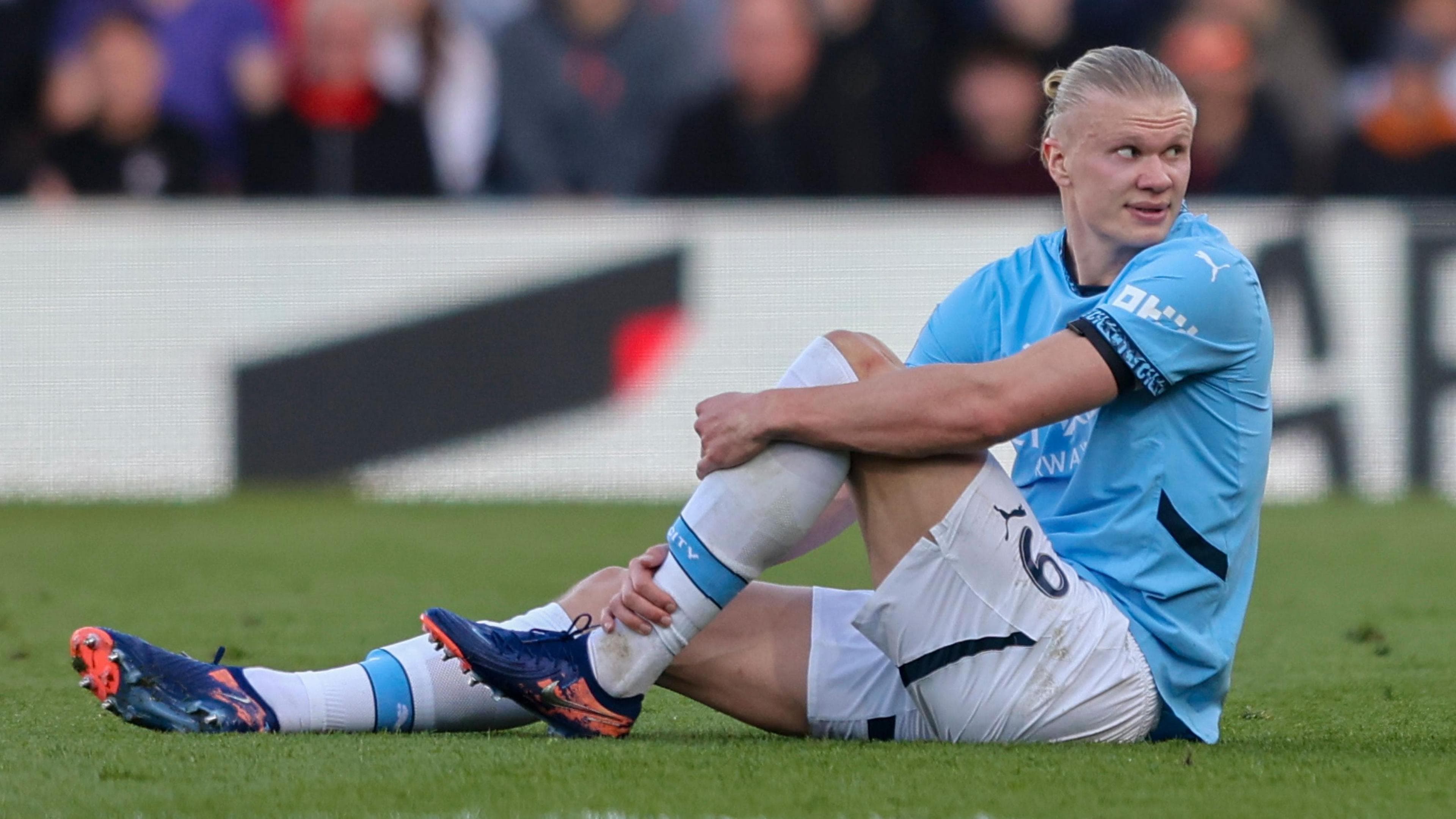 Erling Haaland: Manchester City striker to see specialist for ankle injury