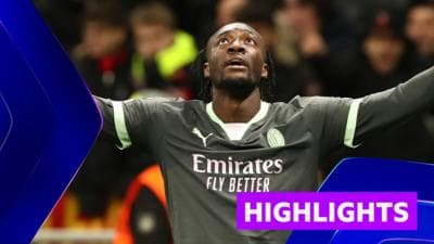 Champions League highlights: AC Milan 2-1 Red Star Belgrade