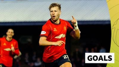 Ayr United 1-1 Falkirk: Watch the goals on BBC Sport