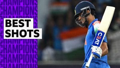 Champions Trophy: Shubman Gill hits half-century for India