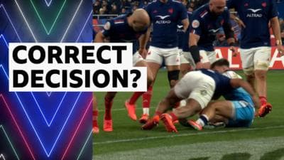 Six Nations: France v Scotland – Mauvaka headbutts White