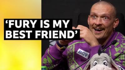 Fury vs Usyk 2: Oleksandr Usyk ‘respects’ Tyson Fury but says Frank Warren is ‘blind’