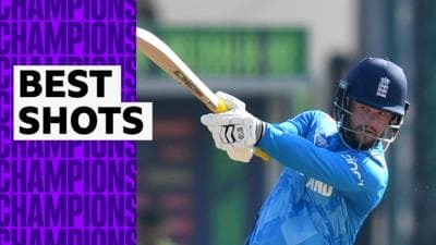 ICC Champions Trophy 2025: the best shots of Ben Duckett’s century against Australia
