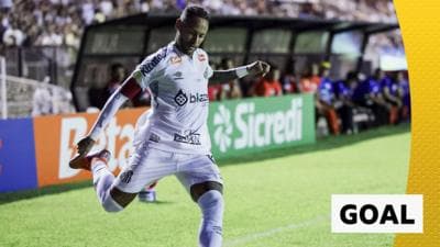 Neymar scores for Santos directly from a corner in win over Limeira