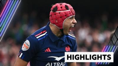 Six Nations: Ireland 27-42 France highlights