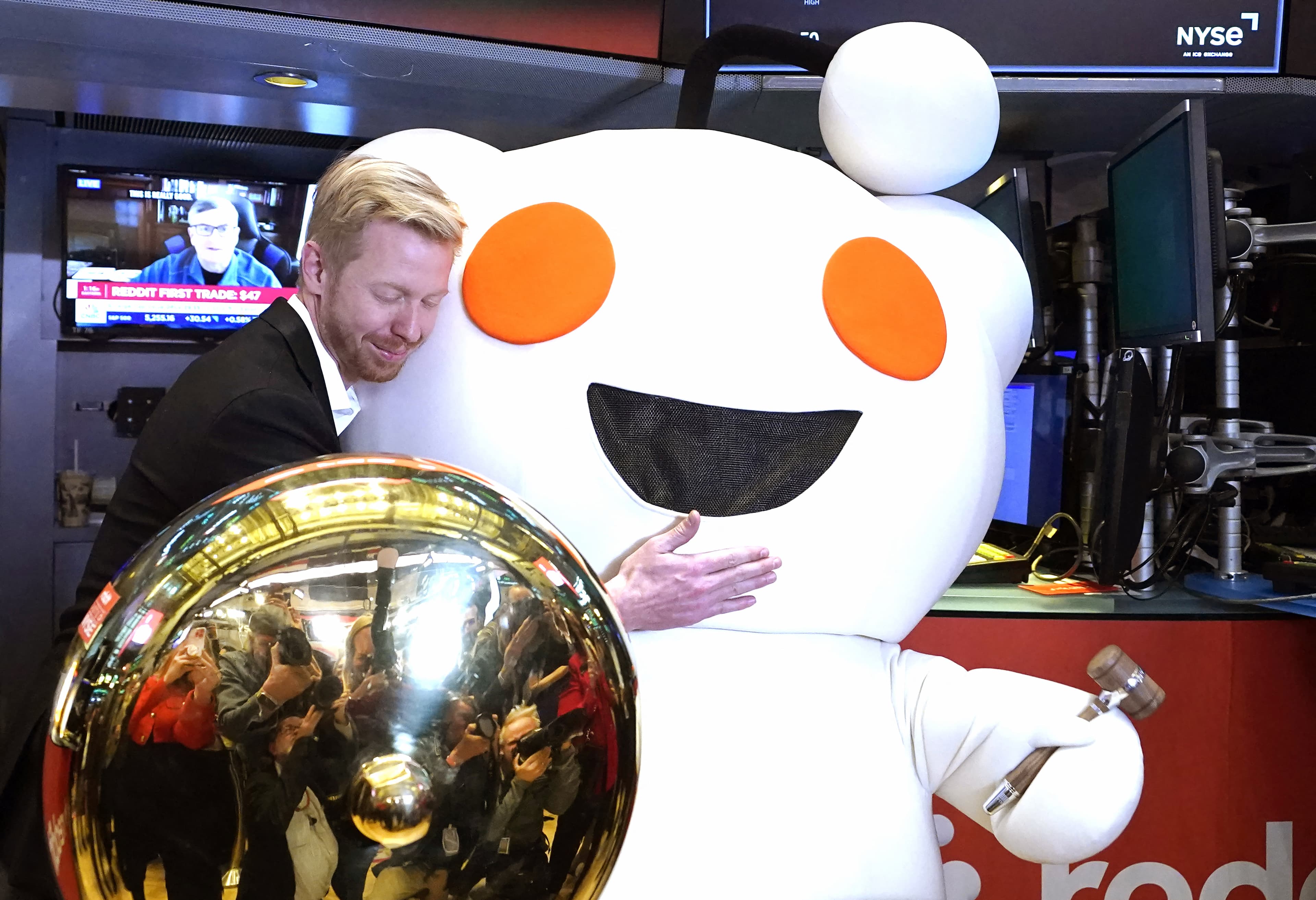 Reddit shares close up 42% on profitability, rosy guidance