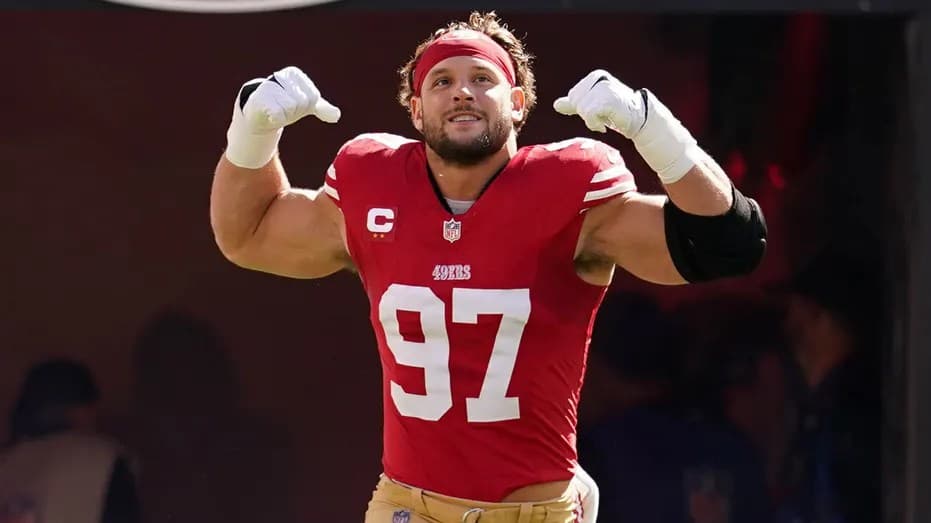 Nick Bosa's MAGA hat appearance initially omitted from 'SNF' social media feed, clip posted after fan furor