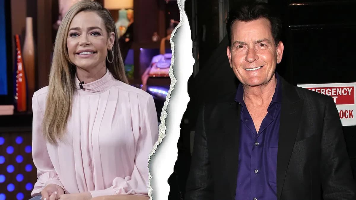 ‘Wild Things’ star Denise Richards admits she’s not friends with ex Charlie Sheen, there’s ‘no co-parenting’
