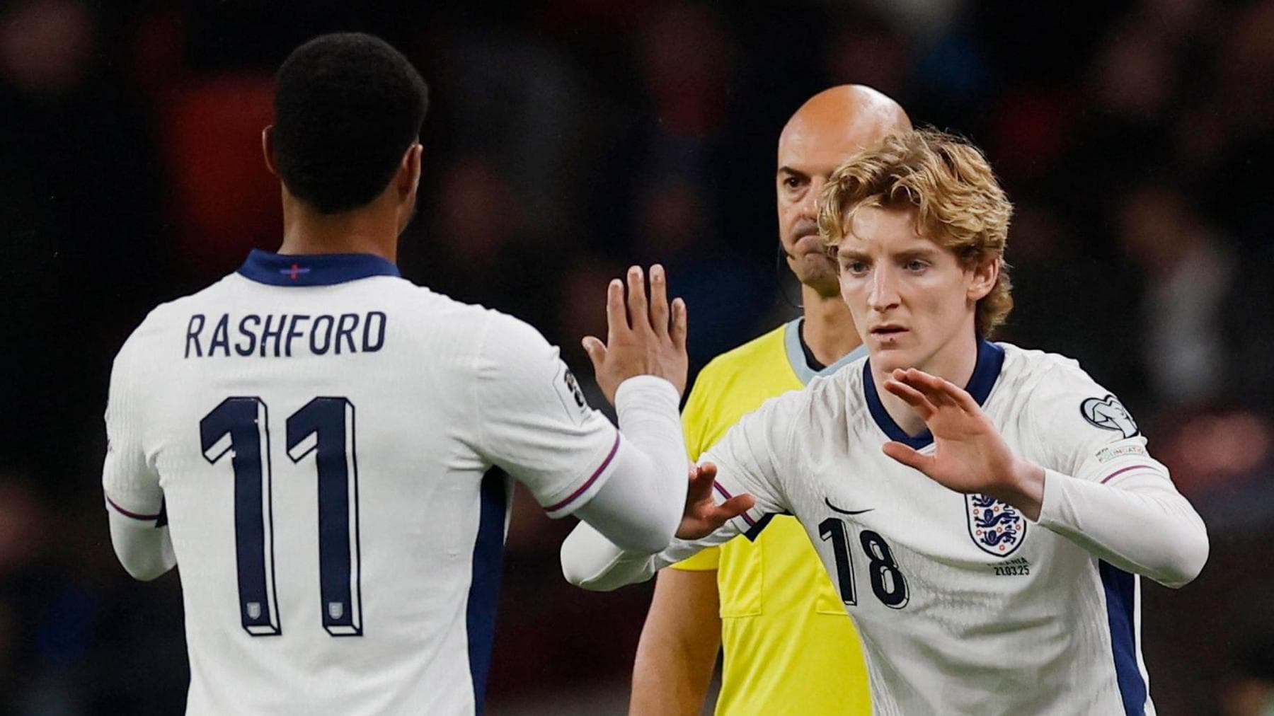 England: Anthony Gordon withdraws from squad to face Latvia because of hip injury