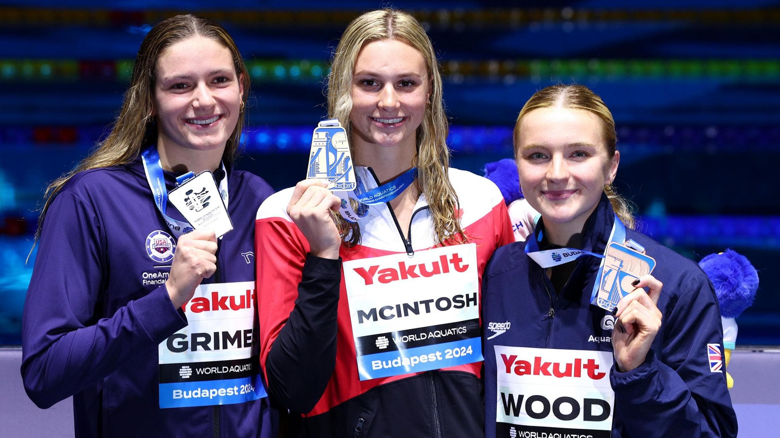 Abbie Wood: British swimmer wins second World Championships bronze