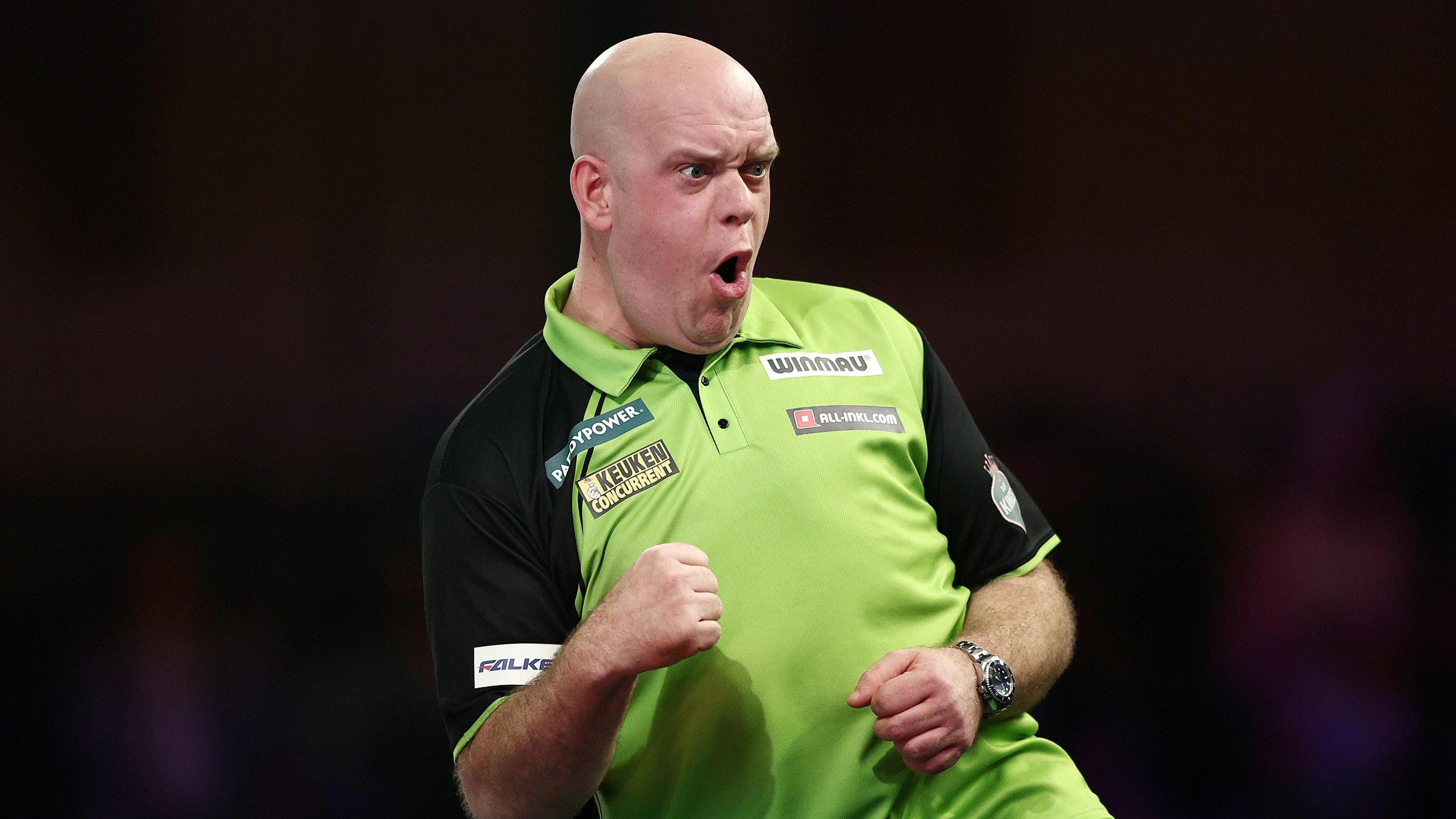 PDC World Darts Championship 2025 results: Michael van Gerwen beats Callan Rydz to set up semi-final against Chris Dobey
