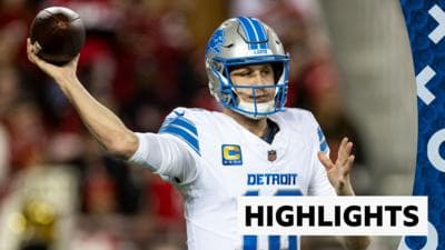 NFL: Detroit Lions 40-34 San Francisco 49ers highlights