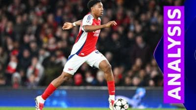 Champions League Match of the Day analysis: Myles Lewis-Skelly shines on Champions League debut for Arsenal