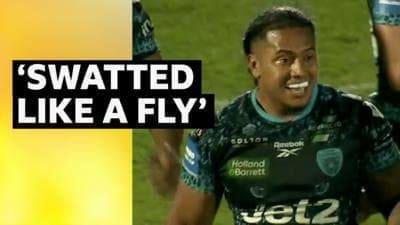 Challenge Cup: Fanitesi Niu beats four players to score amazing try