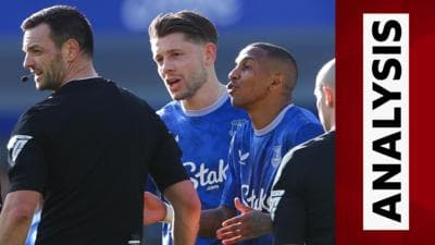 MOTD analysis: Alan Shearer on ‘mind-boggling’ Everton penalty overturn against Manchester United