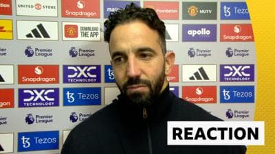 Manchester United 0-3 Bournemouth: Ruben Amorim interview